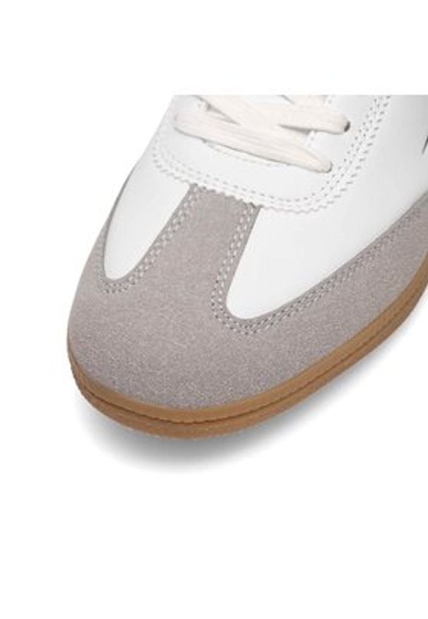 Sprandi Sneakersy RETROSTEMP MPRS-22M12313 Biały. Kolor: biały. Materiał: skóra