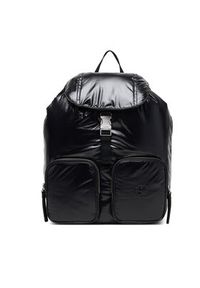 Calvin Klein Plecak Pocket Nylon Flap Backpack LV04F3406G Czarny. Kolor: czarny. Materiał: skóra #6