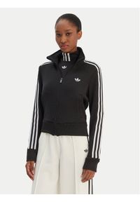 Adidas - adidas Bluza Firebird adicolor JY2613 Czarny Regular Fit. Kolor: czarny. Materiał: syntetyk #1