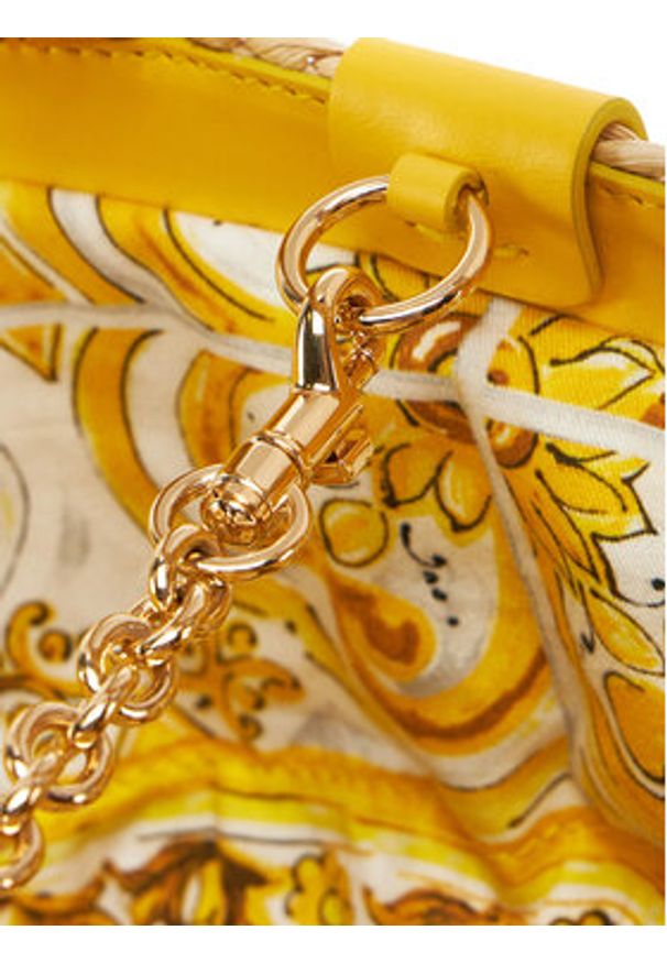 DOLCE & GABBANA - Dolce&Gabbana Torebka BB7695 AV860 Beżowy. Kolor: beżowy
