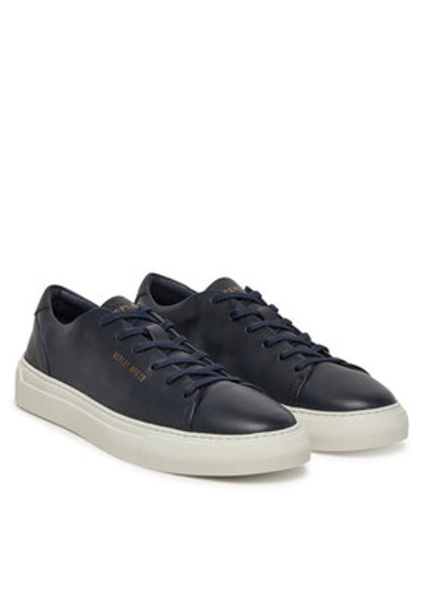 Replay - REPLAY Sneakersy GMZ6U .000.C0002L Granatowy. Kolor: niebieski. Materiał: skóra