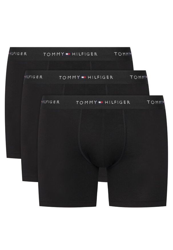 TOMMY HILFIGER - Tommy Hilfiger Komplet 3 par bokserek UM0UM02765 Czarny. Kolor: czarny. Materiał: bawełna