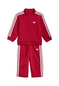 Adidas - adidas Dres Firebird KG3886 Czerwony Regular Fit. Kolor: czerwony. Materiał: syntetyk #1