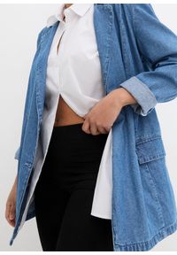 bonprix - Legginsy z szerokim wygodnym paskiem. Kolor: czarny. Materiał: bawełna #2