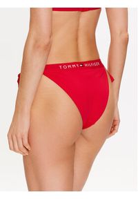TOMMY HILFIGER - Tommy Hilfiger Dół od bikini UW0UW04497 Czerwony. Kolor: czerwony. Materiał: syntetyk #5