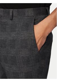 Hugo - HUGO Chinosy Hesten263H-X 50565367 Szary ciemny Slim Fit. Kolor: szary. Materiał: syntetyk #4