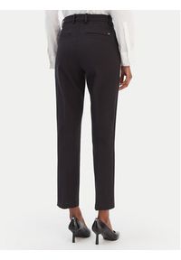 TOMMY HILFIGER - Tommy Hilfiger Chinosy Gabardine WW0WW48350 Czarny Slim Fit. Kolor: czarny. Materiał: bawełna #5
