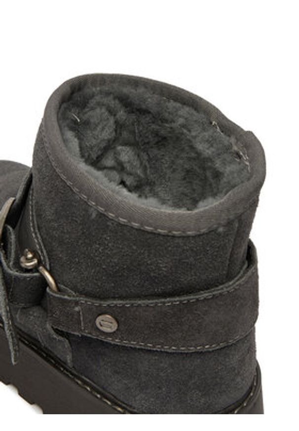 G-Star RAW - G-Star Raw Śniegowce CEO-ZEHRA-01 Szary. Kolor: szary. Materiał: zamsz, skóra