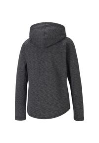 Bluza dresowa damska Puma EVOSTRIPE. Kolor: czarny. Materiał: dresówka