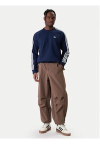 Adidas - adidas Bluza 3-Stripes KE3549 Granatowy Regular Fit. Kolor: niebieski. Materiał: bawełna #4