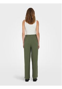 only - ONLY Spodnie materiałowe Nova 15306567 Zielony Regular Fit. Kolor: zielony. Materiał: wiskoza