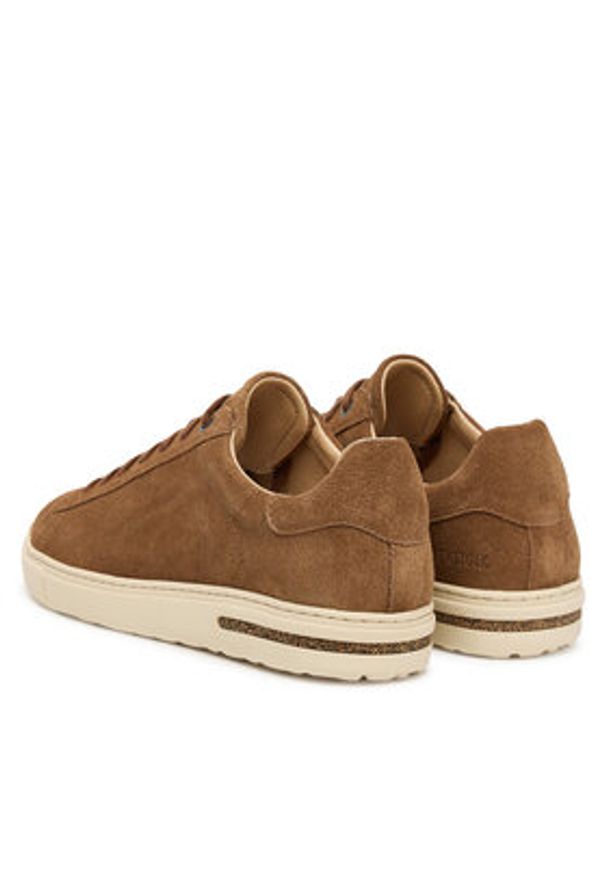 Birkenstock Sneakersy Bend Low 1030195 Brązowy. Kolor: brązowy. Materiał: zamsz, skóra