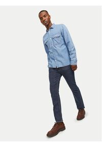 Jack & Jones Jeansy Clark 12261707 Granatowy Regular Fit. Kolor: niebieski #6