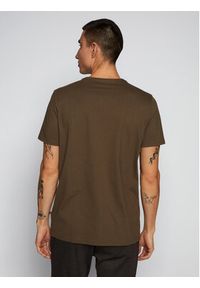 Matinique T-Shirt 30206703 Brązowy Regular Fit. Kolor: brązowy. Materiał: bawełna #3