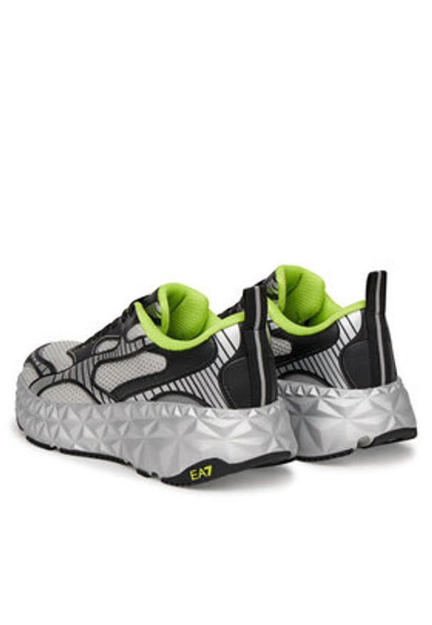 EA7 Emporio Armani Sneakersy X8X238 XK431 R961 Czarny. Kolor: czarny. Materiał: materiał