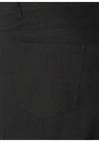 Spodnie ze stretchem BOOTCUT bonprix czarny. Kolor: czarny #4
