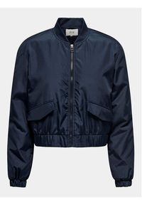 JDY Kurtka bomber Dixie 15317122 Granatowy Regular Fit. Kolor: niebieski. Materiał: syntetyk #5