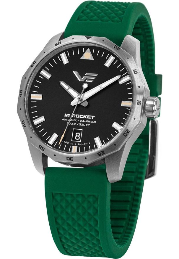 Zegarek Vostok Europe Zegarek męski Vostok Europe NH35A-125A747SG zielony. Kolor: zielony