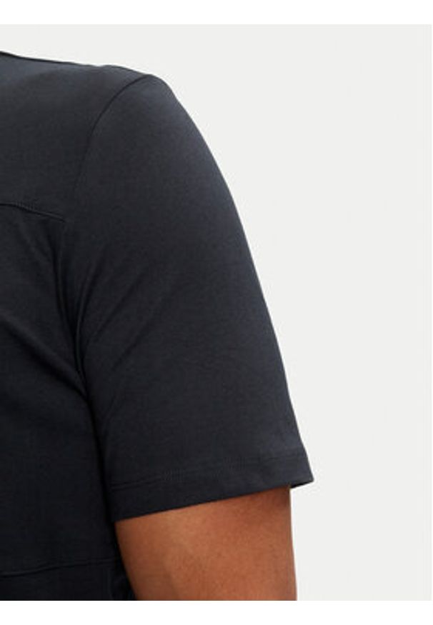 Armani Exchange T-Shirt 6DZTJD ZJBYZ 1510 Granatowy Regular Fit. Kolor: niebieski. Materiał: bawełna