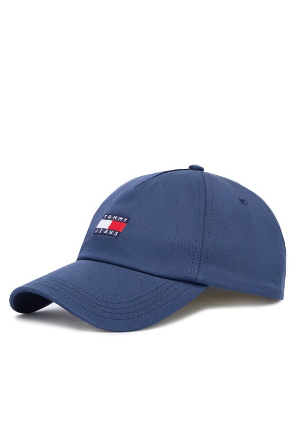 Tommy Jeans Czapka z daszkiem Tjm Heritage Core Cap AM0AM12933 Granatowy. Kolor: niebieski. Materiał: bawełna