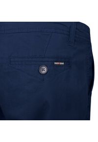 Męskie Szorty, Krótkie Spodenki - Pako Jeans - Granatowe. Kolor: niebieski. Materiał: bawełna, elastan. Długość: krótkie. Sezon: lato. Styl: klasyczny #3