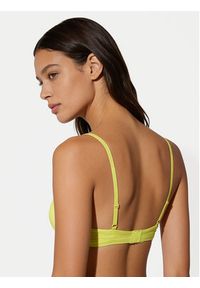 TOMMY HILFIGER - Tommy Hilfiger Biustonosz braletka UW0UW06041 Żółty jasny. Kolor: żółty. Materiał: syntetyk #4