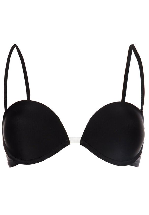 Wonderbra Biustonosz z fiszbiną WB009243 Czarny. Kolor: czarny. Materiał: syntetyk