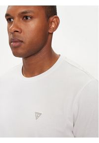 Guess T-Shirt M4YI0A KCCM1 Biały Regular Fit. Kolor: biały. Materiał: bawełna #5