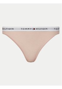 TOMMY HILFIGER - Tommy Hilfiger Komplet 3 par fig klasycznych UW0UW05531 Kolorowy. Materiał: syntetyk. Wzór: kolorowy #8