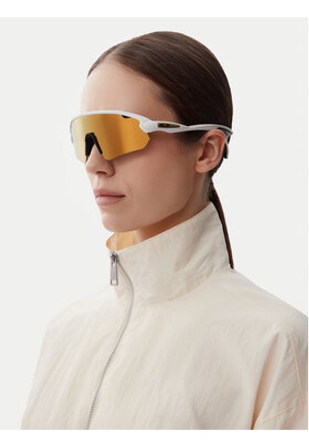 Oakley Okulary przeciwsłoneczne Stunt Devil A 0OO9525 95250837 Biały. Kolor: biały