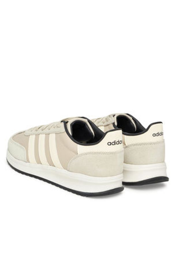 Adidas - adidas Sneakersy Run 70s 2.0 JR8659 Beżowy. Kolor: beżowy. Materiał: skóra. Sport: bieganie