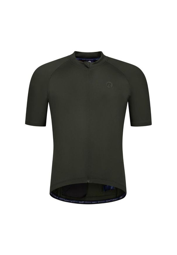 ROGELLI - Koszulka rowerowa męska Rogelli Essential II. Kolor: zielony. Sport: kolarstwo