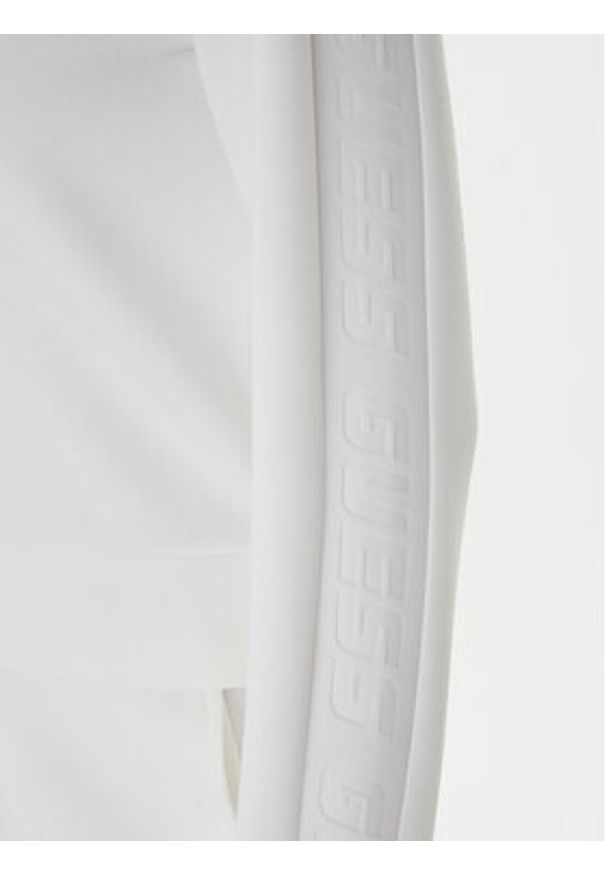 Guess Bluza Allie V2YQ17 K7UW2 Biały Regular Fit. Kolor: biały. Materiał: wiskoza