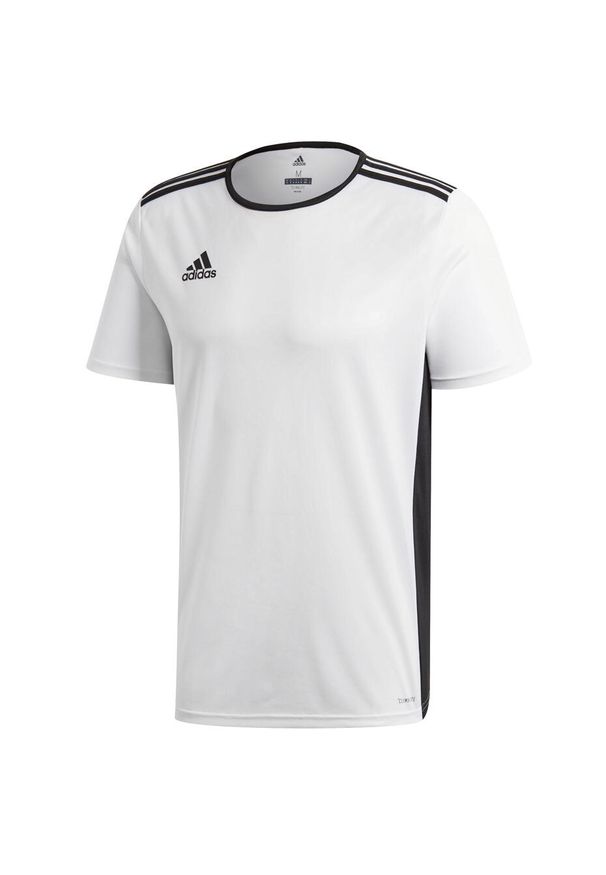 Adidas - Koszulka piłkarska dla dzieci adidas Entrada 18 Jersey JUNIOR. Kolor: biały, wielokolorowy, czarny. Materiał: jersey. Sport: piłka nożna
