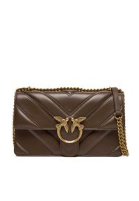 Pinko - PINKO Torebka 104549 A2OS Brązowy. Kolor: brązowy. Materiał: skórzane #1