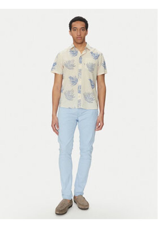 Blend Spodnie materiałowe Natan 20703472 Błękitny Regular Fit. Kolor: niebieski. Materiał: bawełna