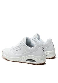 skechers - Skechers Sneakersy Stand On Air 52458/WHT Biały. Kolor: biały. Materiał: skóra