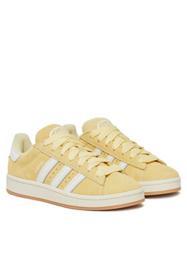Adidas - adidas Sneakersy Campus 00S JQ5754 Żółty. Kolor: żółty. Materiał: zamsz, skóra. Model: Adidas Campus