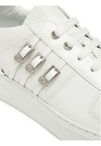 Philipp Plein - PHILIPP PLEIN Sneakersy FAES WSC2780 PLE075N Biały. Kolor: biały. Materiał: skóra #5
