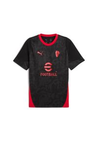 Puma - Koszulka treningowa Milan AC 2025/26. Kolor: czarny. Sport: piłka nożna #1