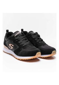 skechers - Buty do chodzenia damskie Skechers 111BLK. Zapięcie: sznurówki. Kolor: czarny. Materiał: syntetyk, tkanina, materiał. Szerokość cholewki: normalna. Sport: turystyka piesza