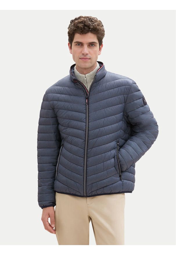 Tom Tailor Kurtka przejściowa 1041312 Niebieski Regular Fit. Kolor: niebieski. Materiał: syntetyk