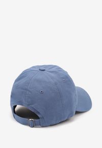 Born2be - Niebieska Bawełniana Czapka z Daszkiem z Regulowanym Zapięciem Firzedi. Kolor: niebieski. Materiał: bawełna. Styl: sportowy, elegancki, casual