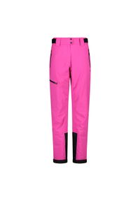 Spodnie damskie narciarskie CMP 34W3946. Kolor: czerwony. Sezon: zima. Sport: narciarstwo