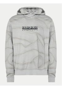 Napapijri Bluza Cellini NP0A4ILR Szary Relaxed Fit. Kolor: szary. Materiał: bawełna #8