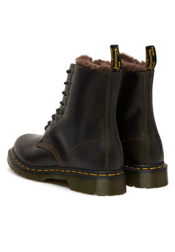 Dr. Martens Trzewiki 1460 Pascal Bex Fl DM41414020 Brązowy. Kolor: brązowy. Materiał: zamsz, skóra