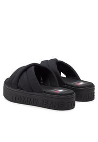 Tommy Jeans Klapki Tjw Lettering Flatform Sandal EN0EN02465 Czarny. Kolor: czarny #4