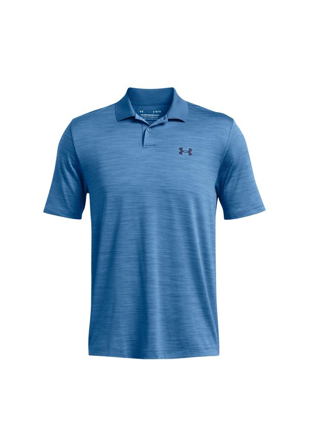 Polo Under Armour Matchplay. Typ kołnierza: polo. Kolor: niebieski. Styl: sportowy