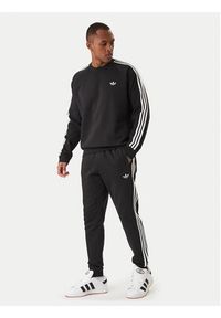 Adidas - adidas Bluza 3-Stripes KE3550 Czarny Regular Fit. Kolor: czarny. Materiał: bawełna #5