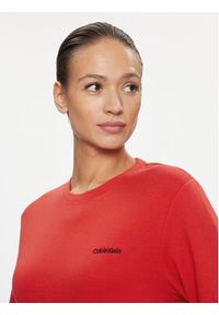 Calvin Klein Underwear Bluza 000QS7043E Czerwony Regular Fit. Kolor: czerwony. Materiał: syntetyk, bawełna